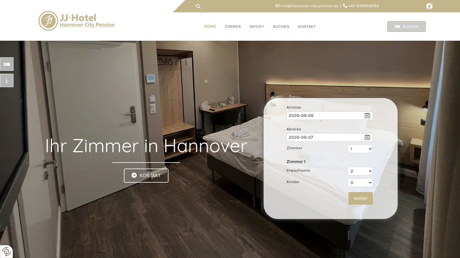 Hannover City Pension (List/Oststadt, Citylage)