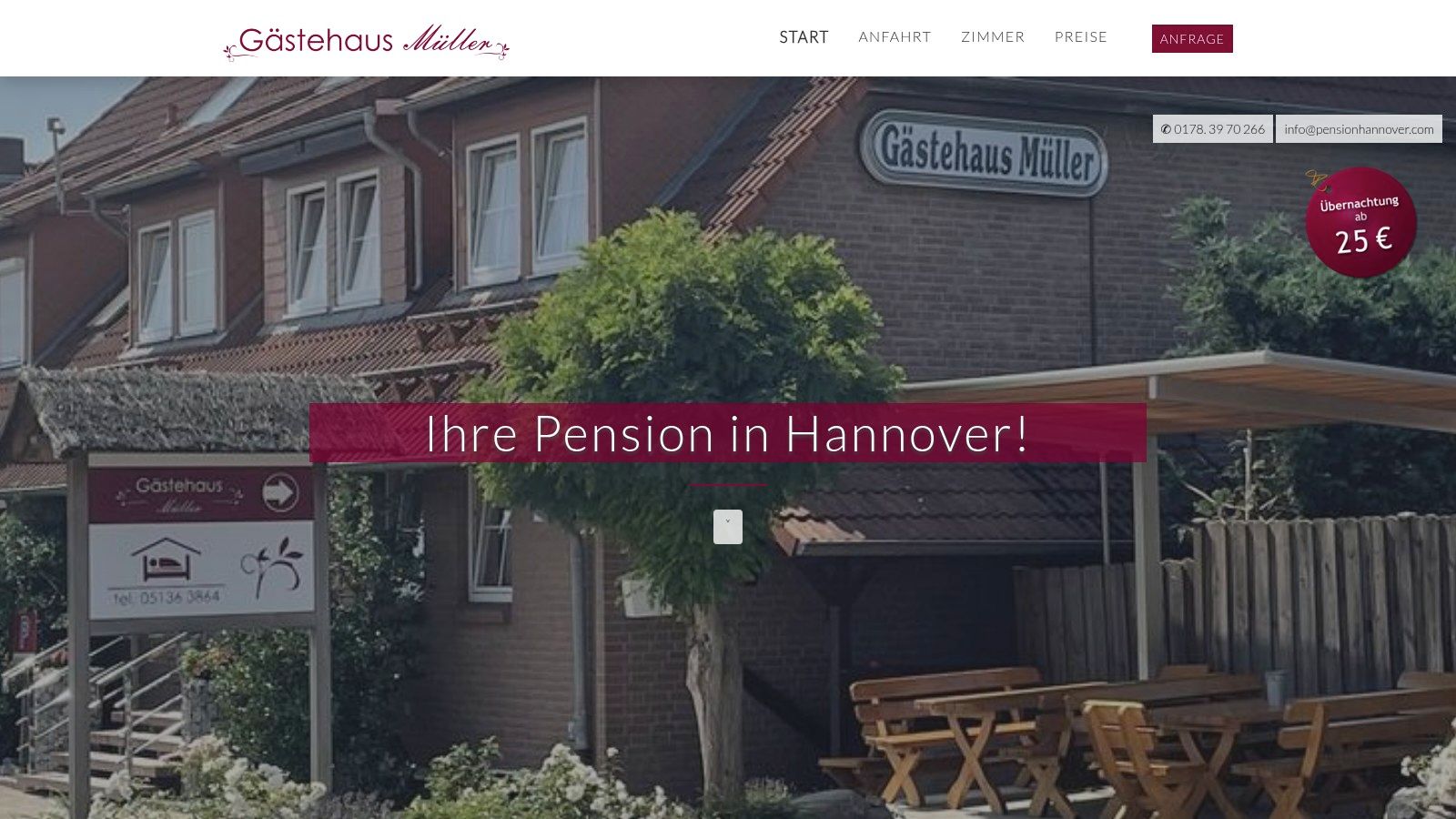 Pension Hannover – Gästehaus Müller (Isernhagen)